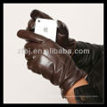 2013 CCTV customized leather touch screen glove